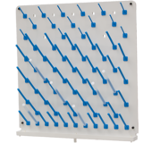 Draining board with drainage channel