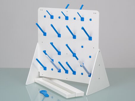 Draining rack, benchtop