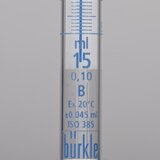 Splinter-proof titrating burette