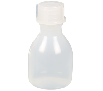 Narrow-necked bio-bottles PE