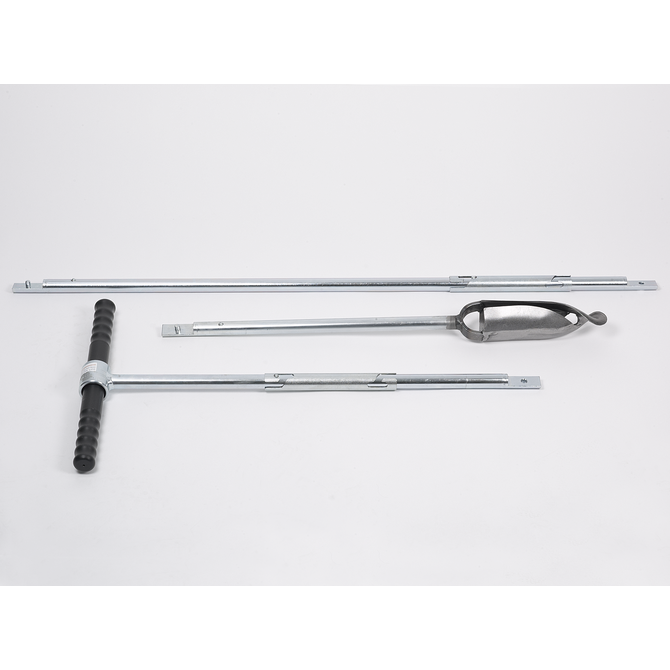 Mole with handle and bar