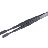 Stainless steel cover glass tweezers