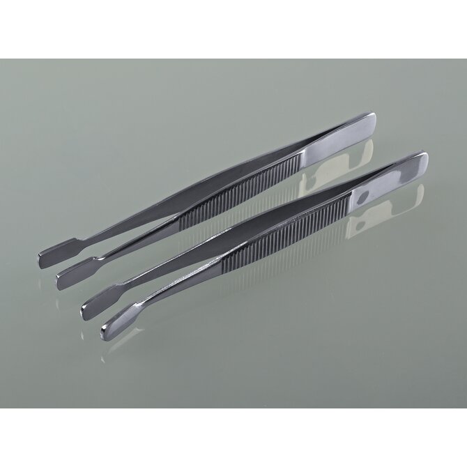 Stainless steel cover glass tweezers
