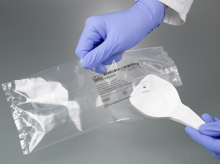 Dosing spoons, whiteDosing spoon, white, sterile