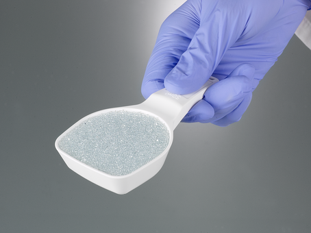 Dosing spoons, whiteDosing spoon, white, sterile