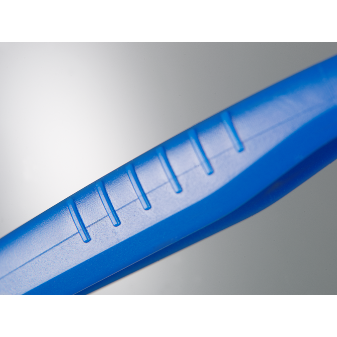Single-use tweezers, blue, Single-use tweezers, blue, broad tip
