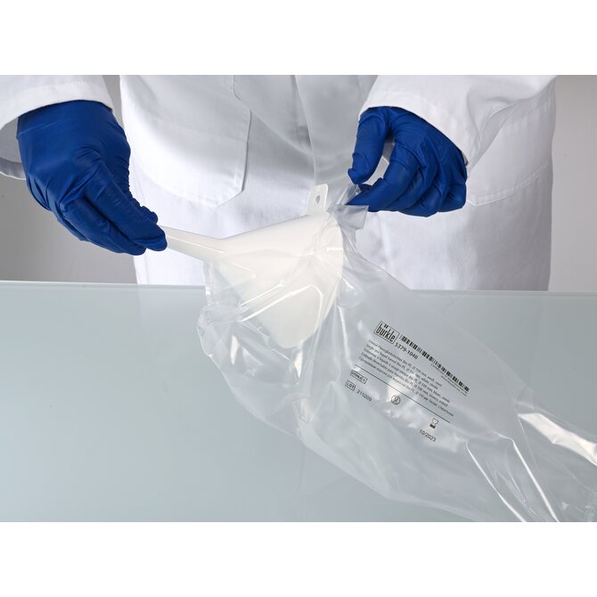 Single-use liquid funnel Bio, sterile