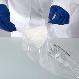 Single-use liquid funnel Bio, sterile
