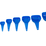 Measuring spoons, blue