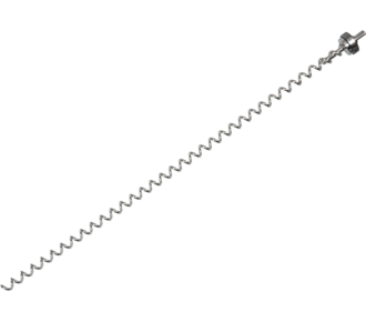 PowderProof® conveyor spirals