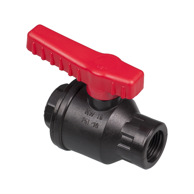 Barrel ball valves PP