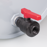 Barrel ball valves PP