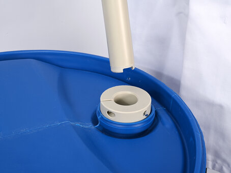 PP barrel pump - discharge hose/stopcock