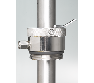 Gastight barrel connector