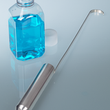 Liquid-Sampler, place onto bottle