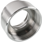 Thread adapter stainless steel inner G 1 1/2"- inner G 2"