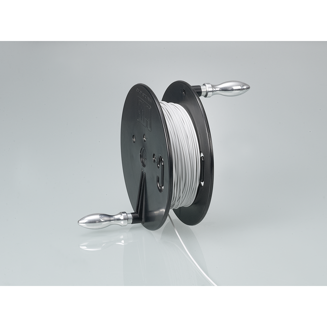 Manually-operated reel PA electrically-conductive