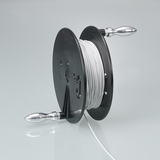 Manually-operated reel PA electrically-conductive
