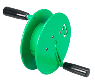 Manually-operated reel PP