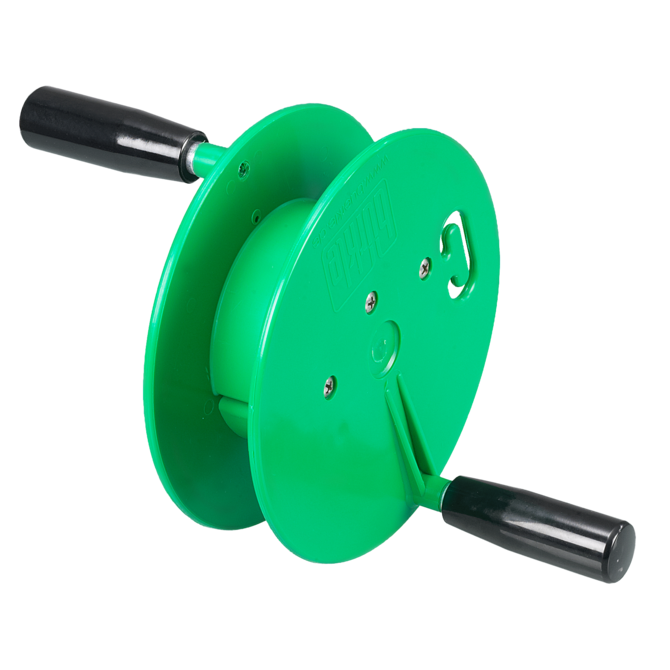 Manually-operated reel PP