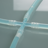 Four-way-connectors PVDF