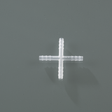 Four-way-connectors PVDF