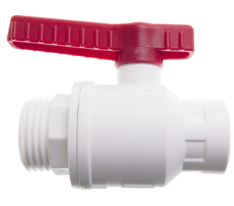 Ball valve PP, food