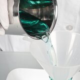 Stainless steel laboratory beaker