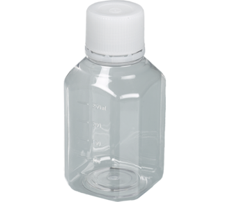 Laboratory bottle PET sterile