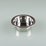 Conical laboratory bowl with a flat base