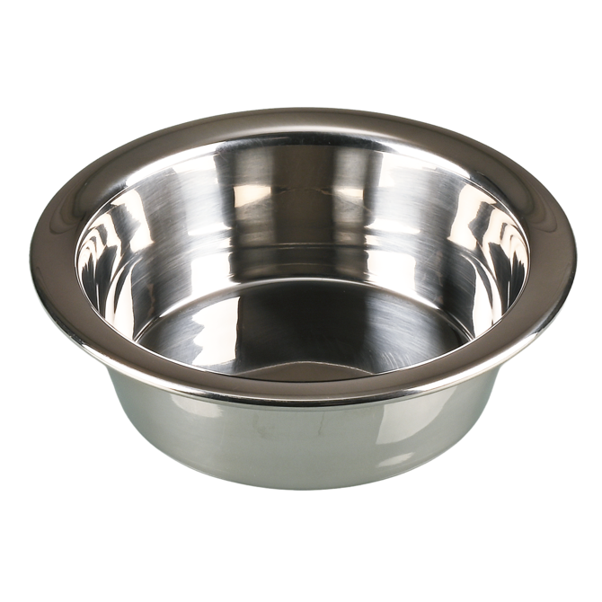 Conical laboratory bowl with a flat base