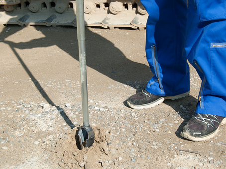 Mole drill head coarse sand