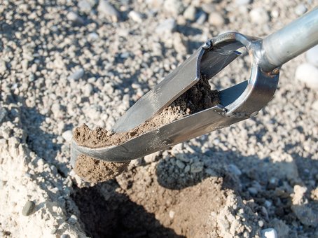 Mole drill head coarse sand
