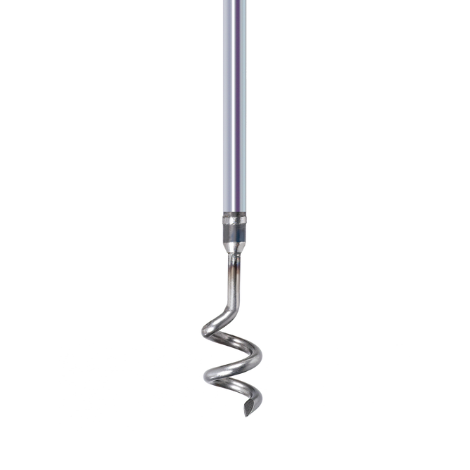 Mole drill head stone catcher
