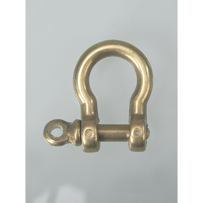 Brass shackle
