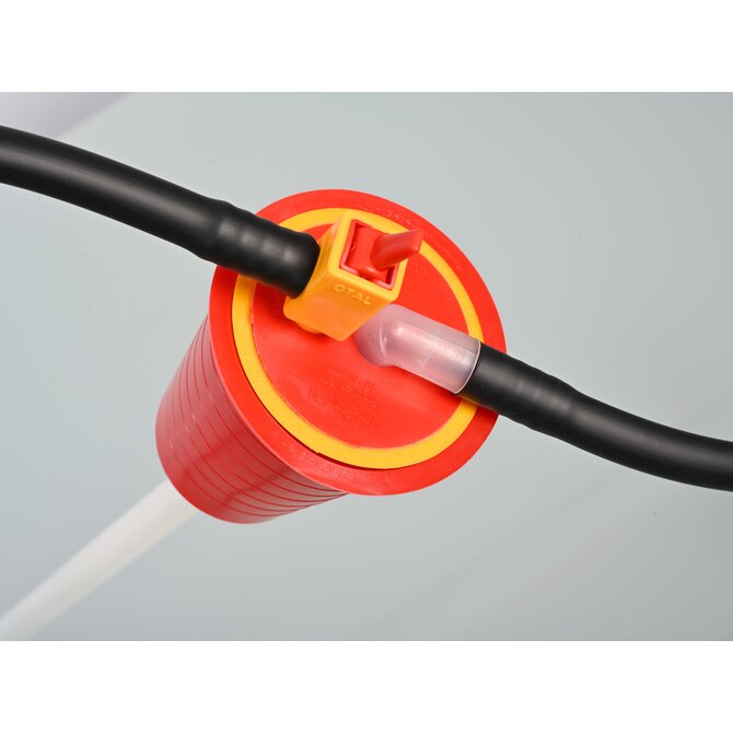 OTAL® foot pump with hose & stopcock 