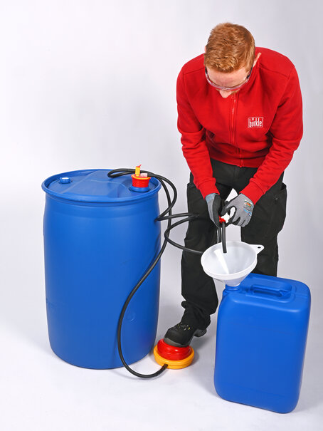 OTAL® foot pump with hose & stopcock 