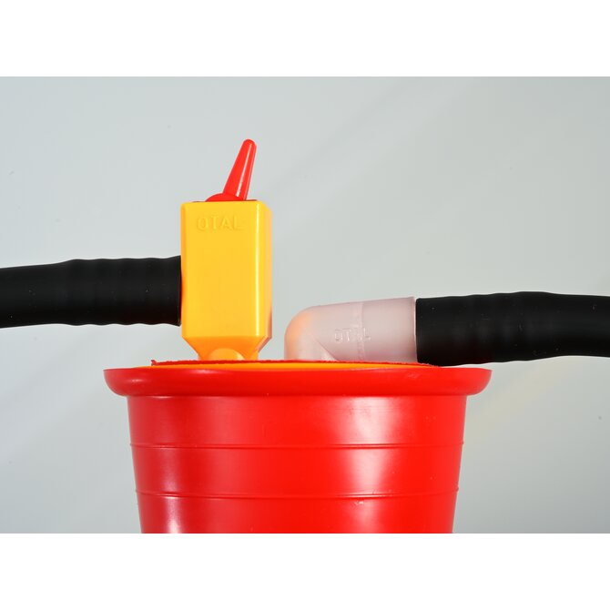 OTAL® foot pump with hose & stopcock 