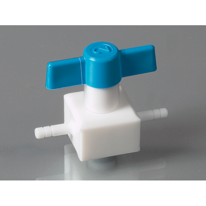 PTFE valve, two-way