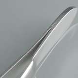 Forceps, stainless steel, blunt, straight