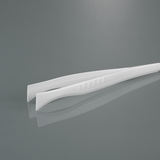 Forceps, disposable, broad tip, sterilised