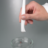 Forceps, disposable, broad tip, sterilised