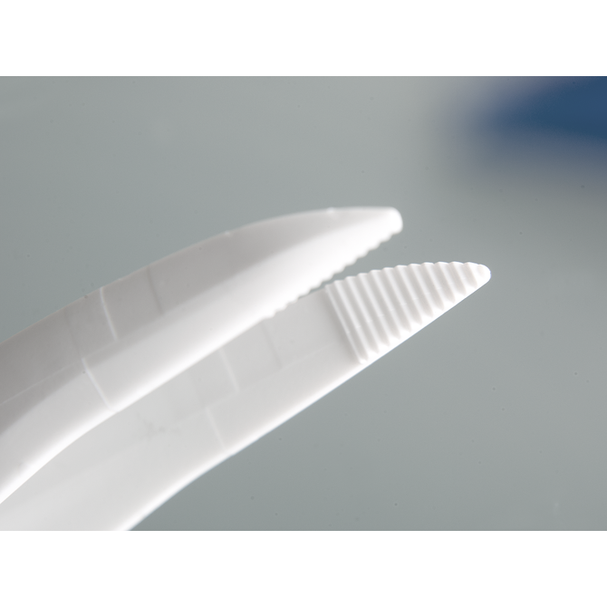 Forceps, disposable, pointed