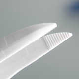 Forceps, disposable, pointed