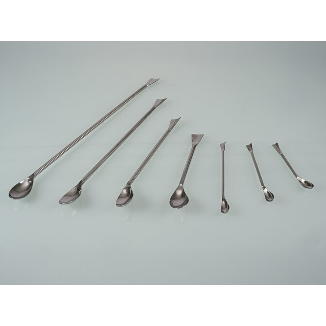 Sample spoon stainless steel