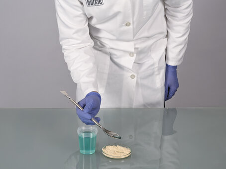 Sample spoon stainless steel