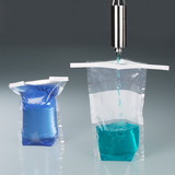 Liquid-Sampler, open with thumb