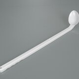 Sampling spoon curved, long handle, disposable, sterile