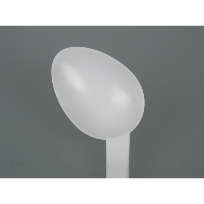 Sampling spoon curved, long handle, disposable, sterile