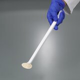 Sampling spoon curved, long handle, disposable, sterile